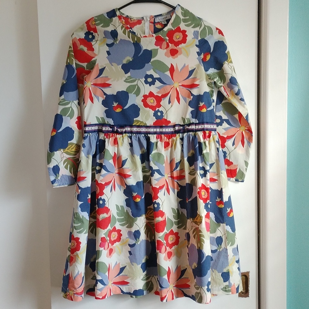 Liliane floral girls dress size 10-11